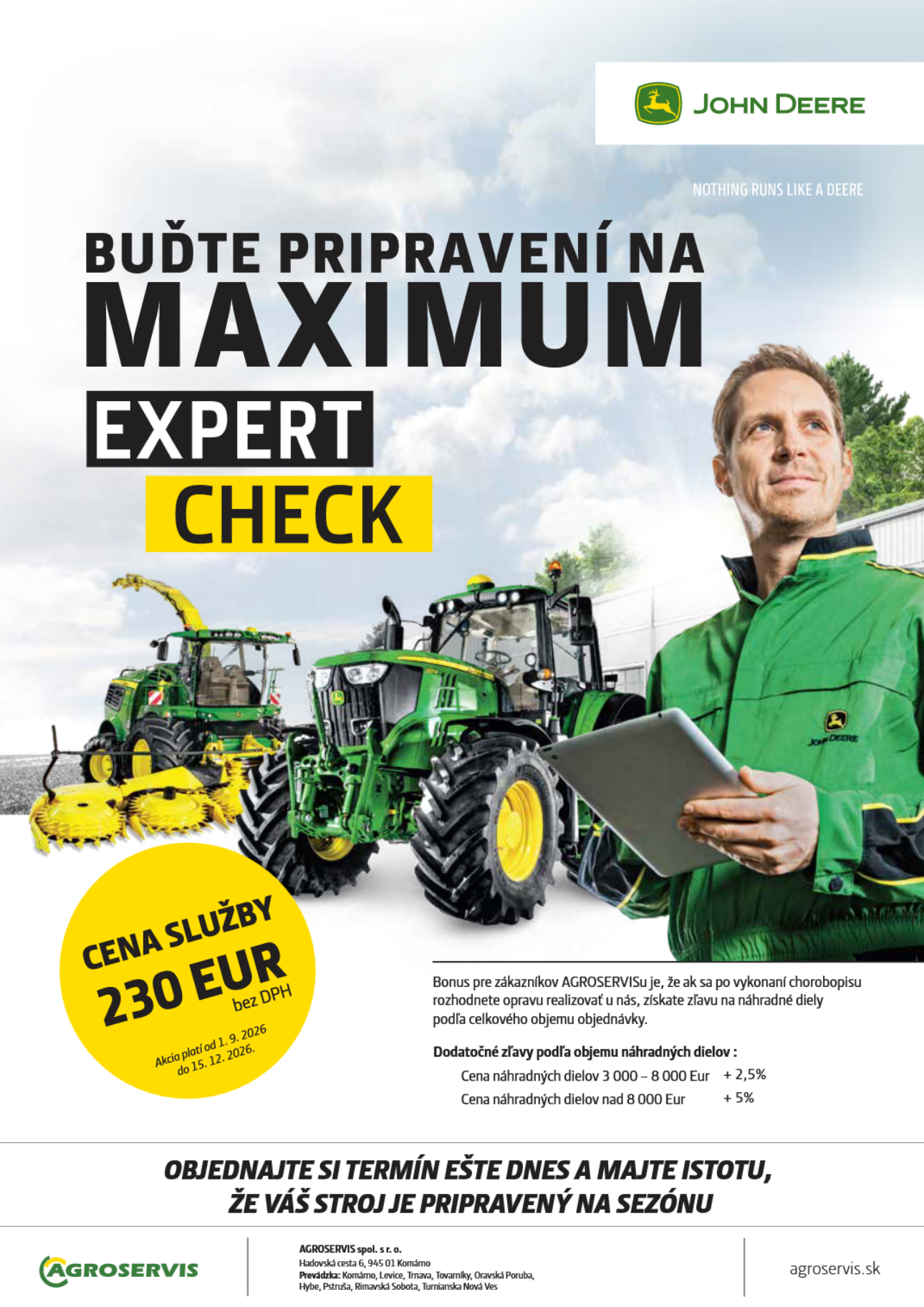 Buďte pripravený na maximum
