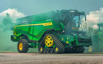 Kombajny John Deere série X9 tohto roku dorazili už aj na Slovensko