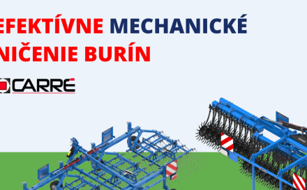 Efektívne mechanické ničenie burín